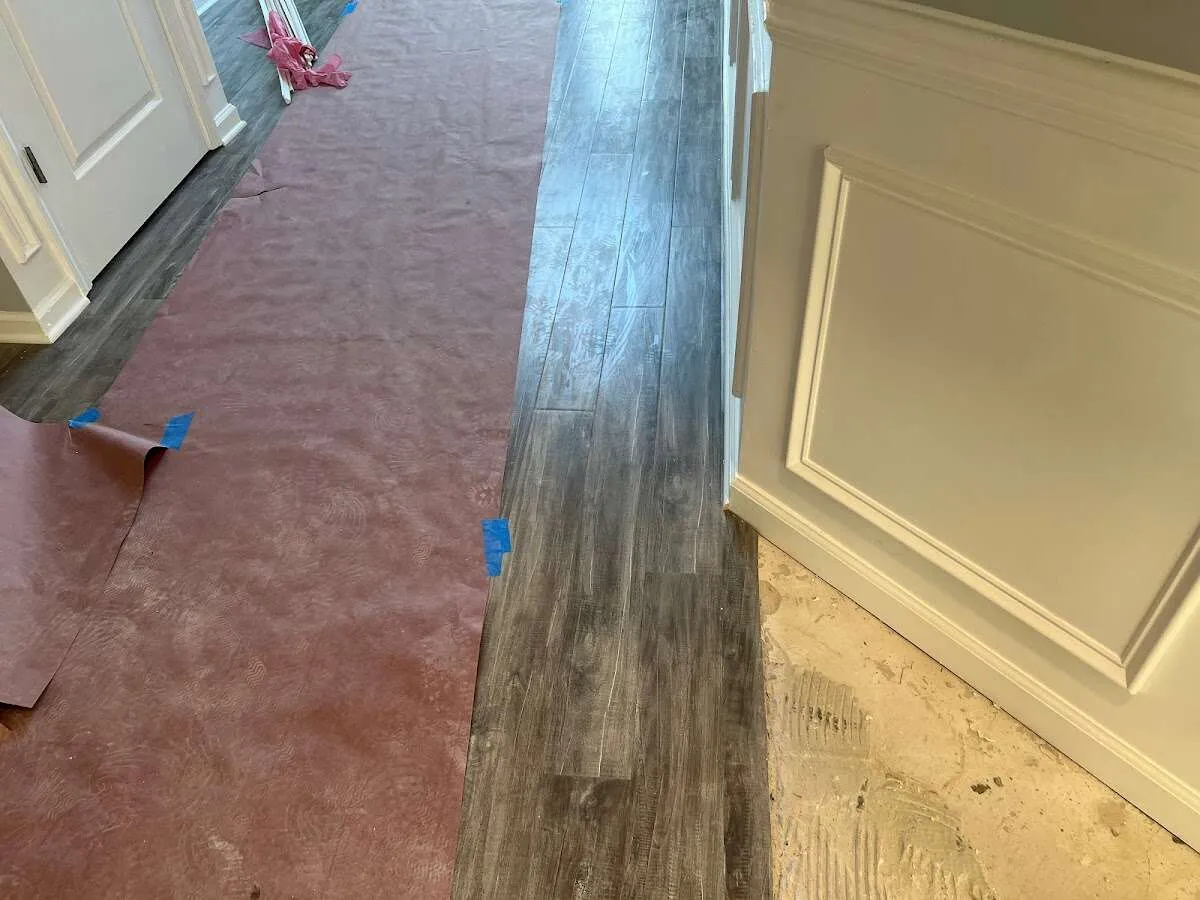 Completed marble shower restoration in Monroe